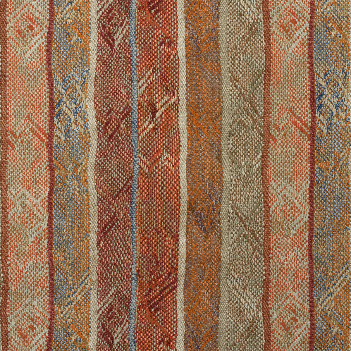 Isthmus - Brick/Chocolate - KRAVET COUTURE Fabric