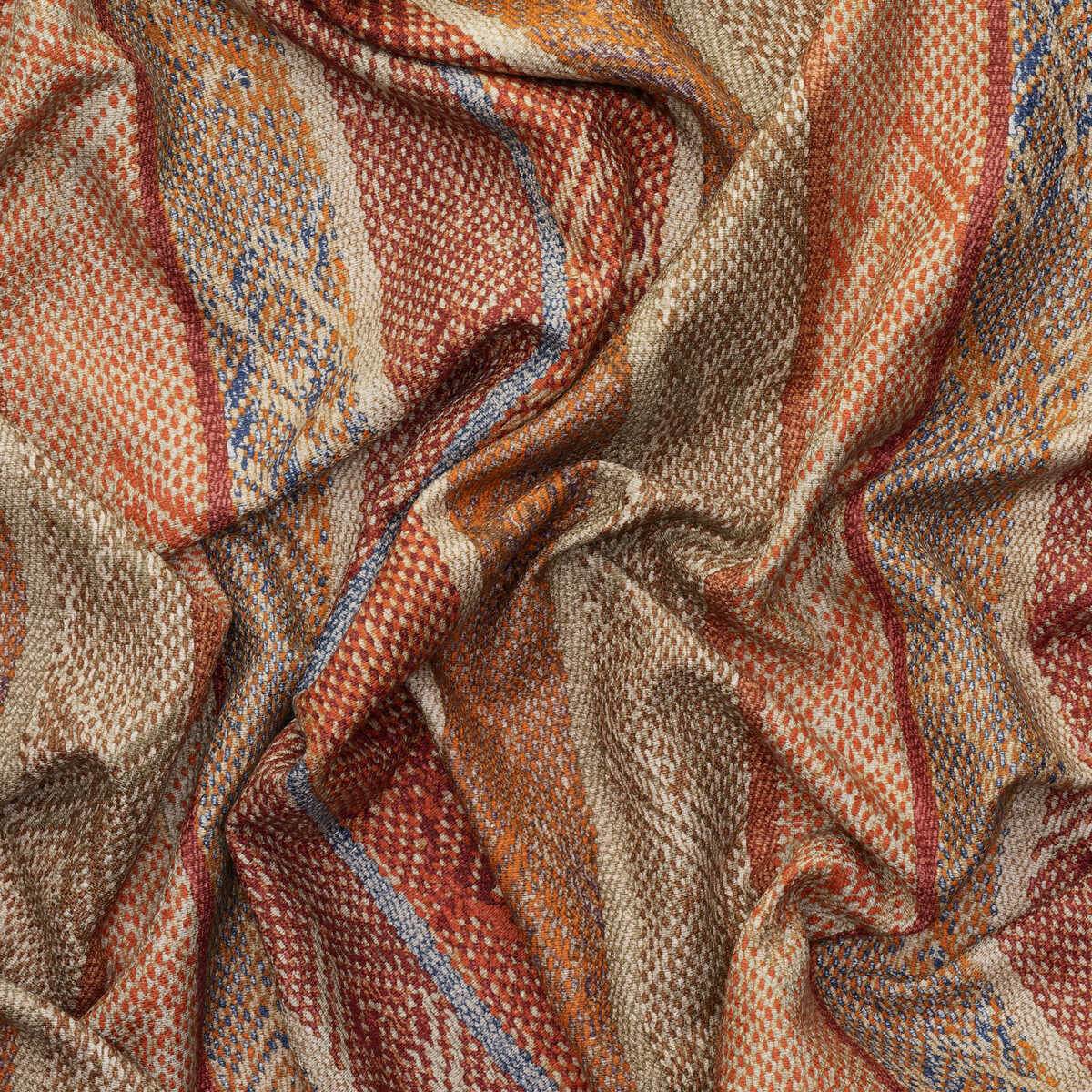 Isthmus - Brick/Chocolate - KRAVET COUTURE Fabric