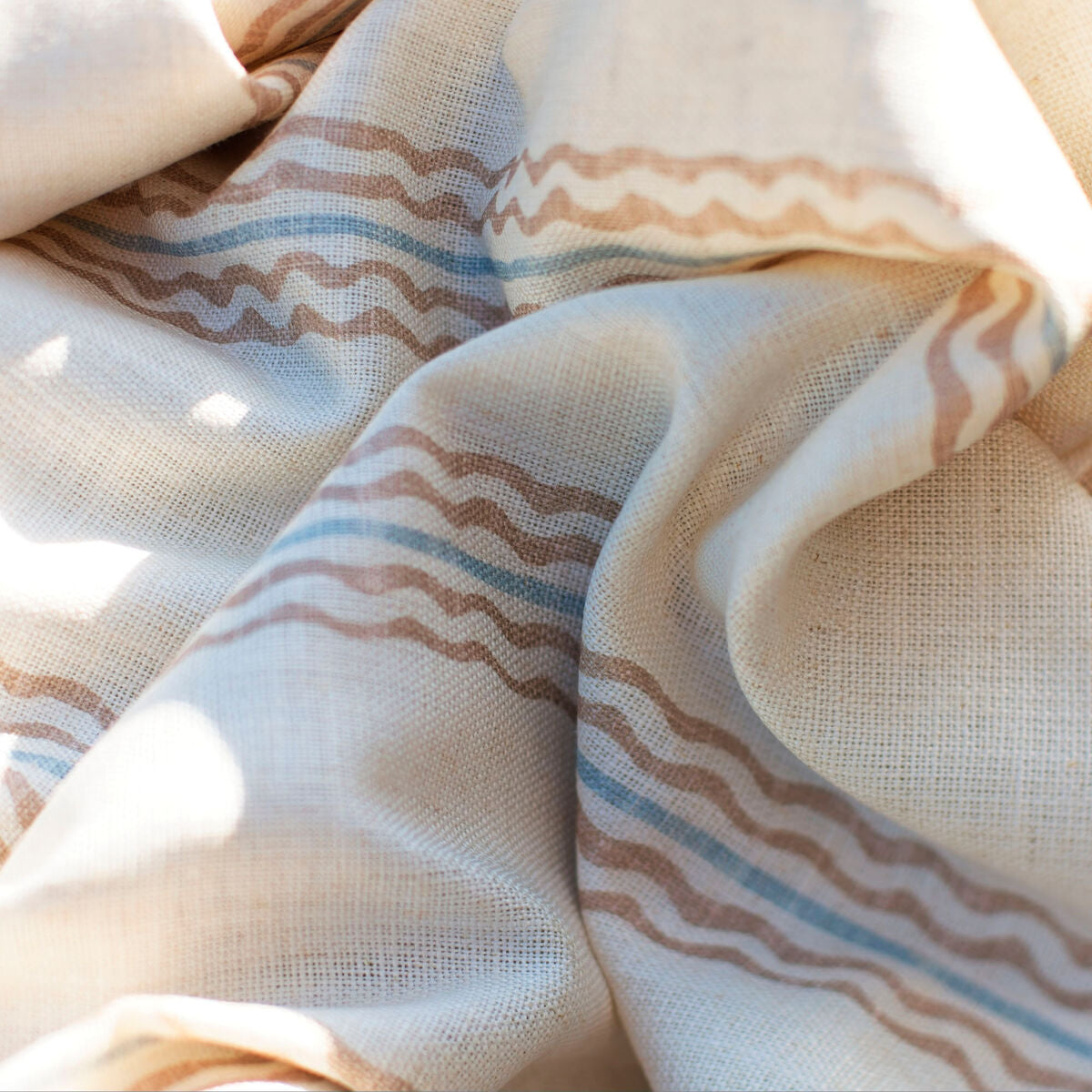 Rhubarb - Stone/Sky - Kravet Couture Fabric