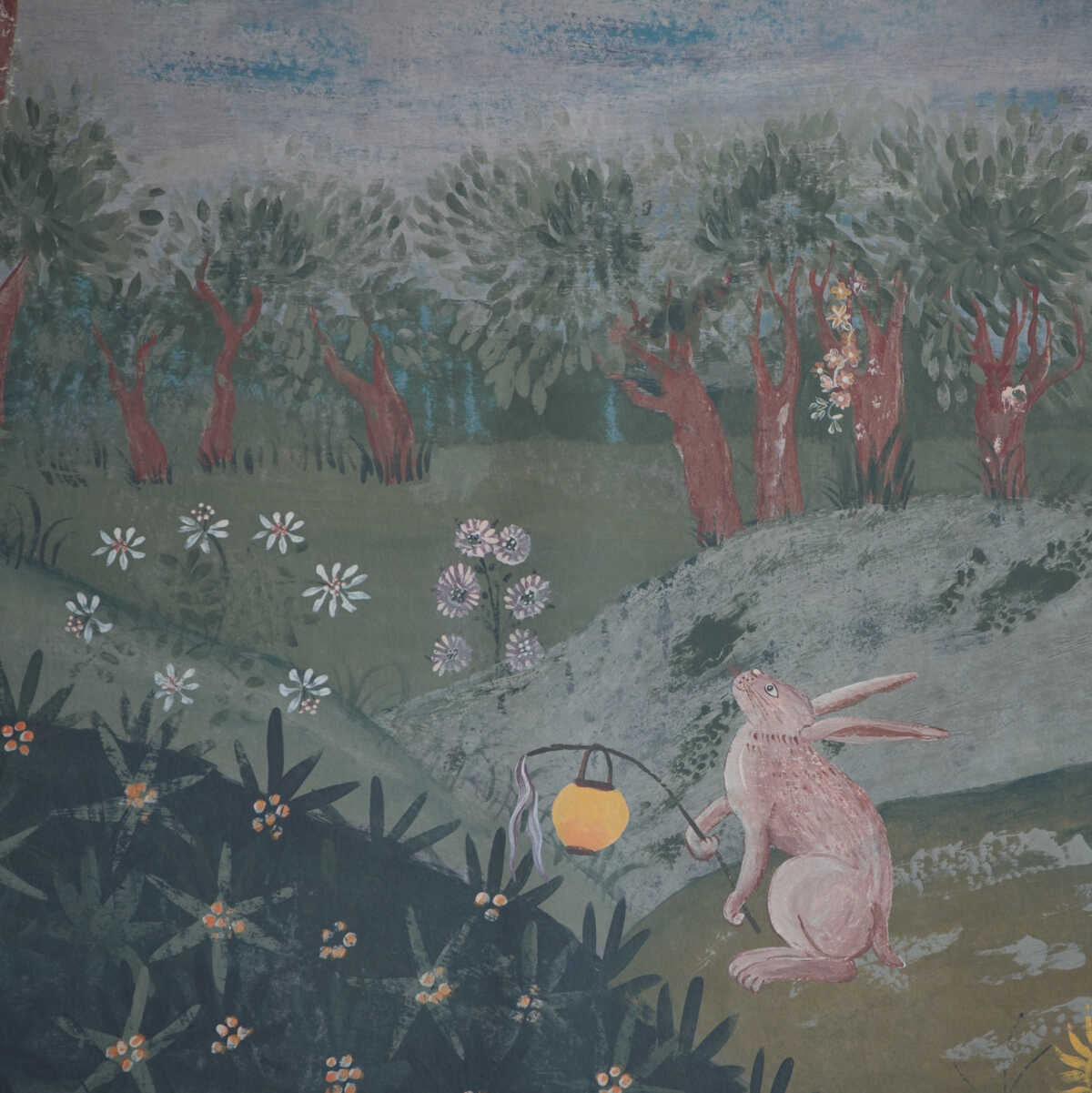 Lantern Parade - Midsummer - KRAVET COUTURE Wallpaper