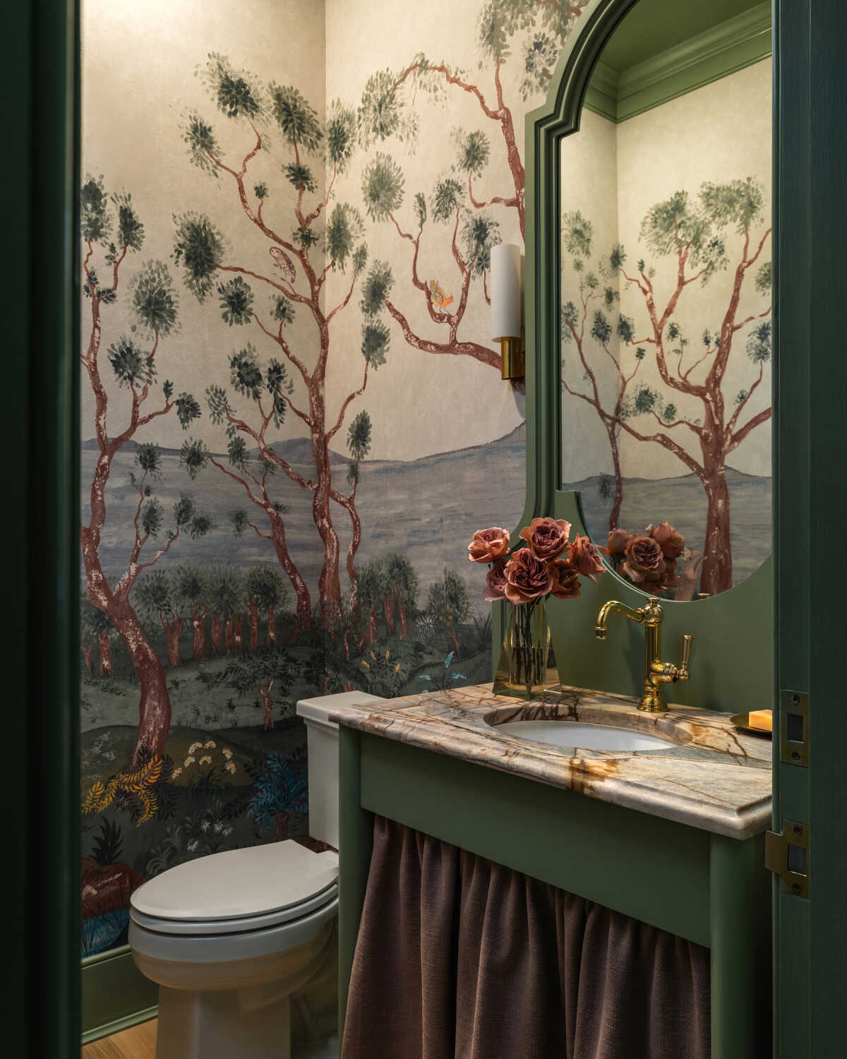 Lantern Parade - Dawn - KRAVET COUTURE Wallpaper
