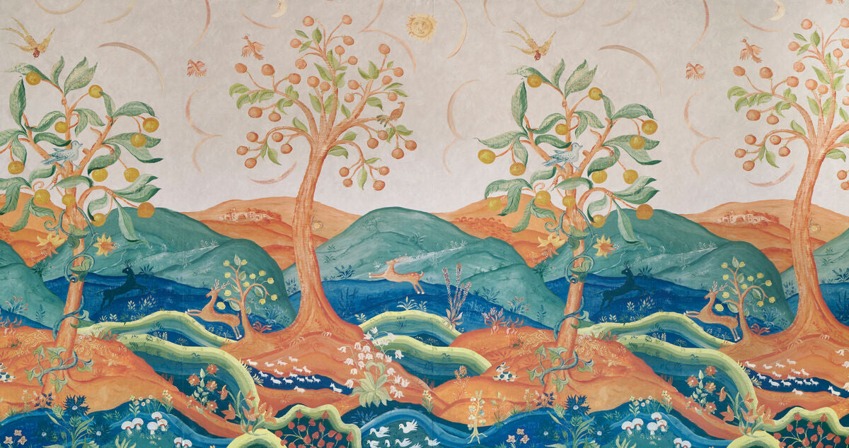Rufus Wp - Mist - Kravet Couture Wallpaper