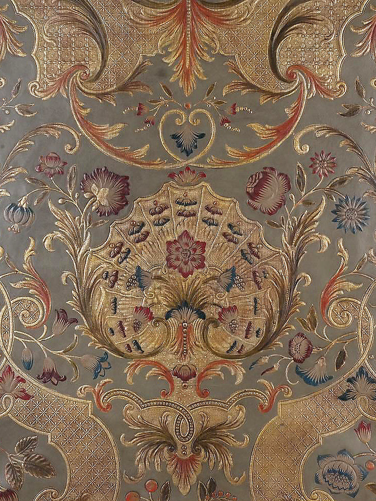 Cuir Versailles - Bleu/Multi