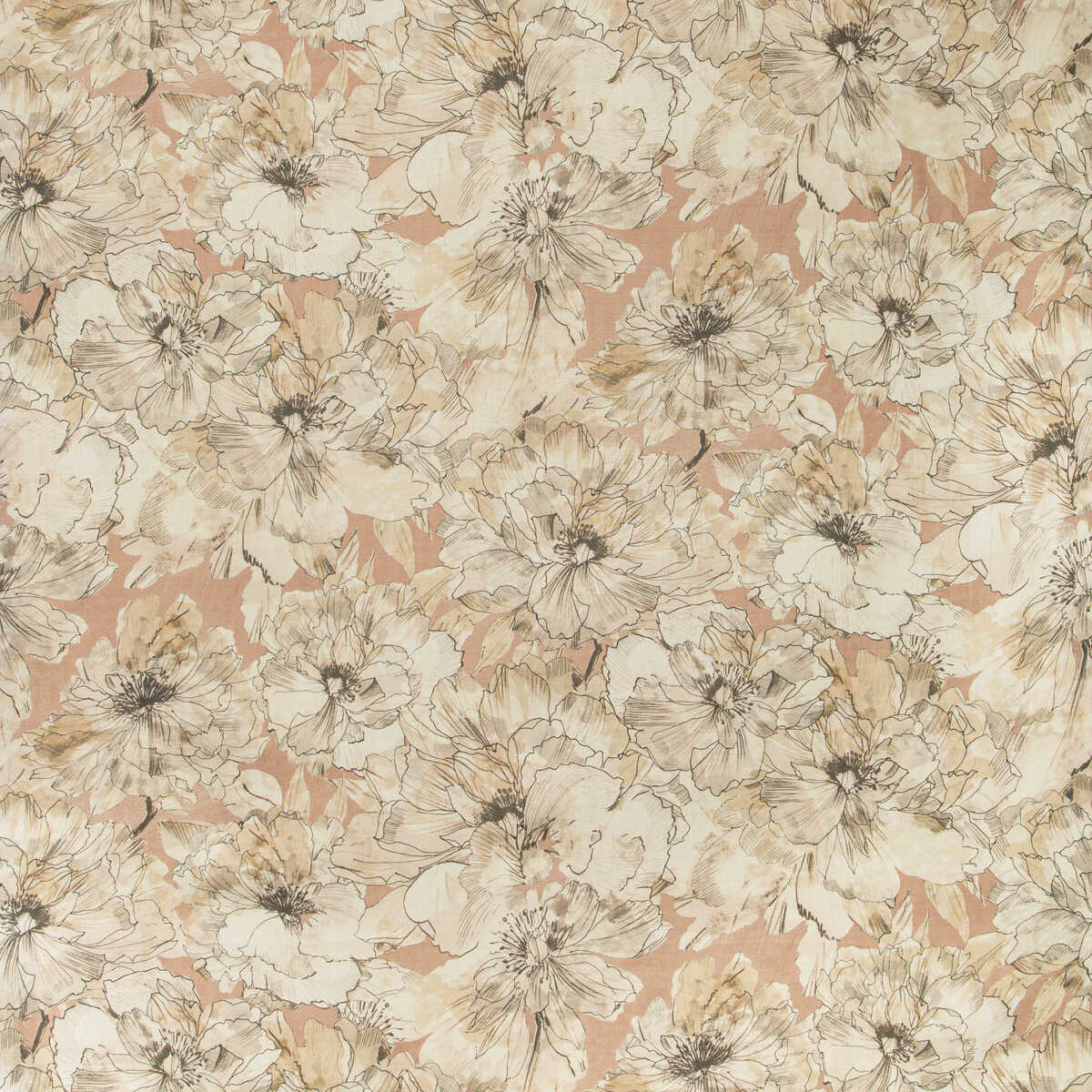 Ayrlies - Blush/Natural - KRAVET COUTURE Fabric
