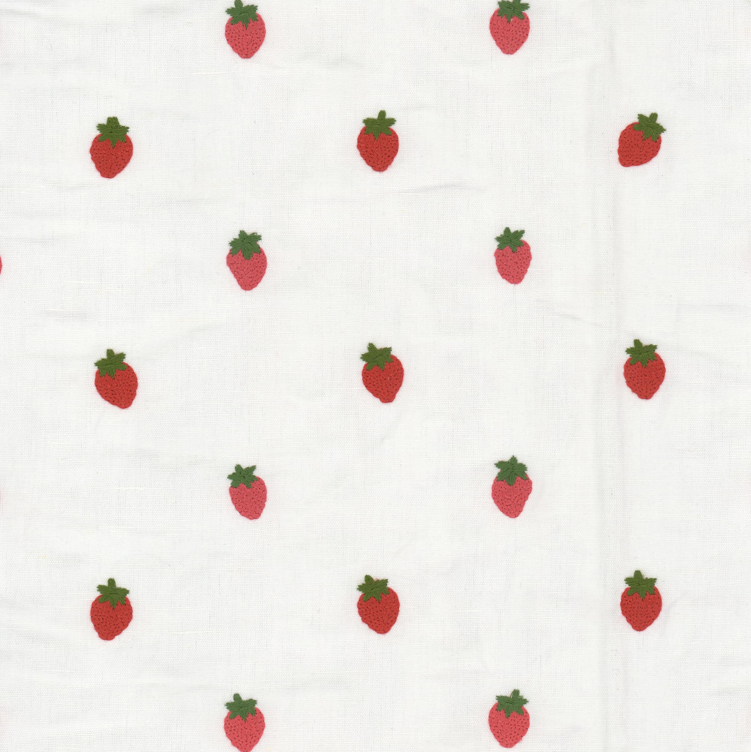Azle 1 Strawberry by Stout Fabric