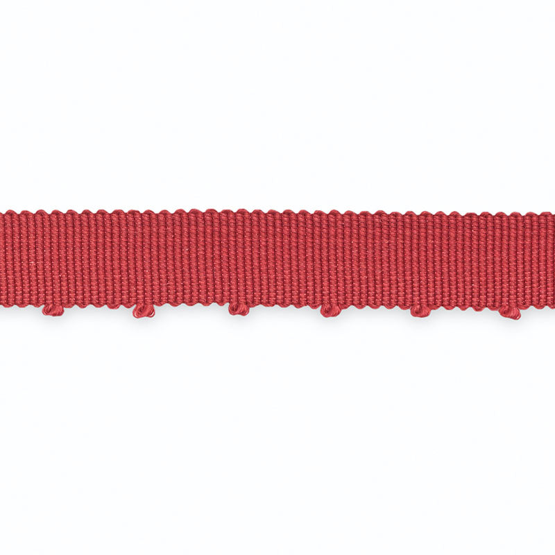 AMY-PICOT-EDGE-GROSGRAIN-RUBY-SCHUMACHER-B109-11 - Schumacher Trim