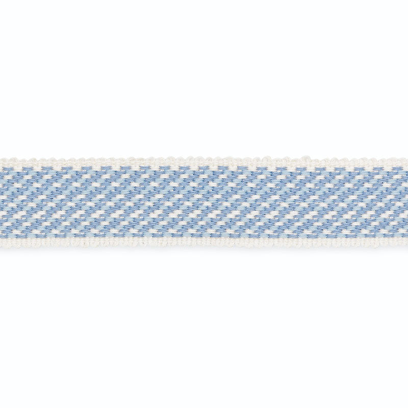 NANETTE-BRAID-IVORY-POWDER-BLUE-SCHUMACHER-B145-2 - Schumacher Trim
