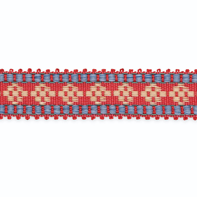 MARY-KAY-BRAID-CHERRY-LAPIS-MOCHA-SCHUMACHER-B211-2 - Schumacher Trim