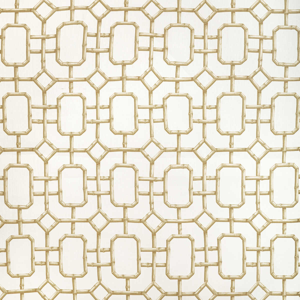 Bambu Fret - Dune - KRAVET COUTURE Fabric