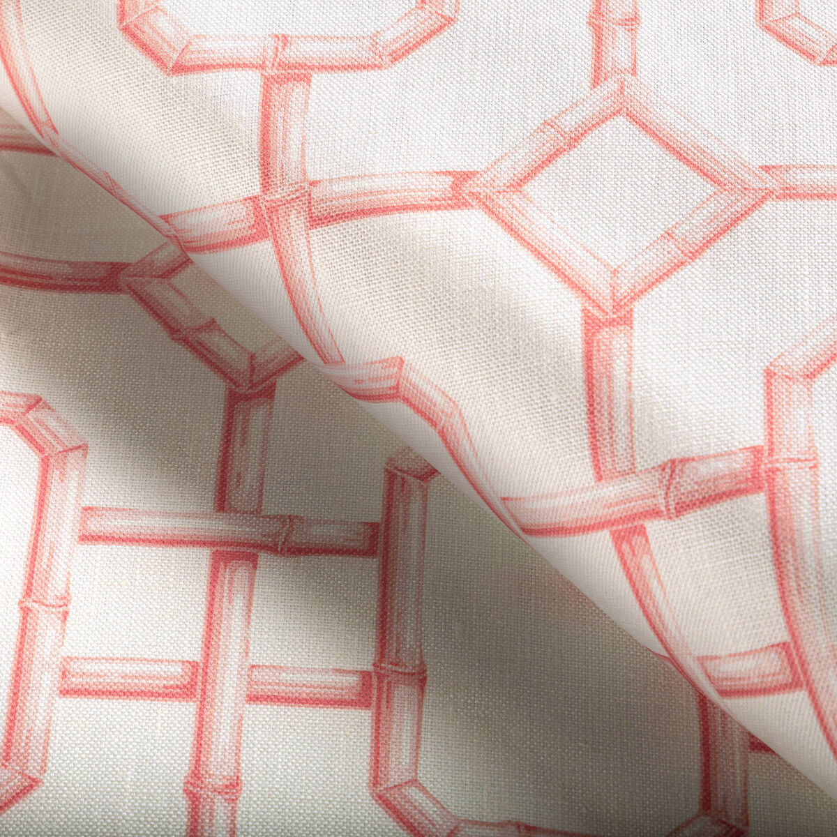 Bambu Fret - Coral - Kravet Couture Fabric