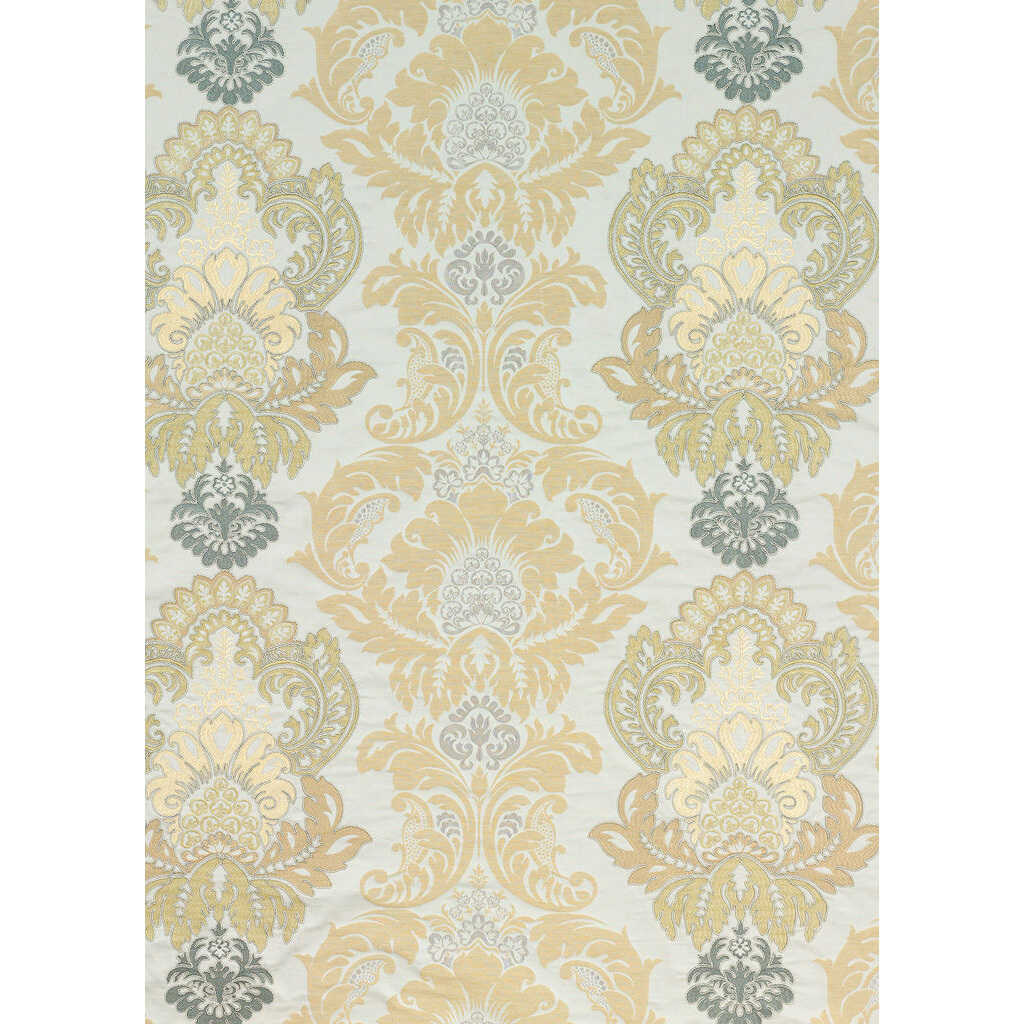 Waterford Damask - Bronze/Natural - G P & J BAKER Fabric