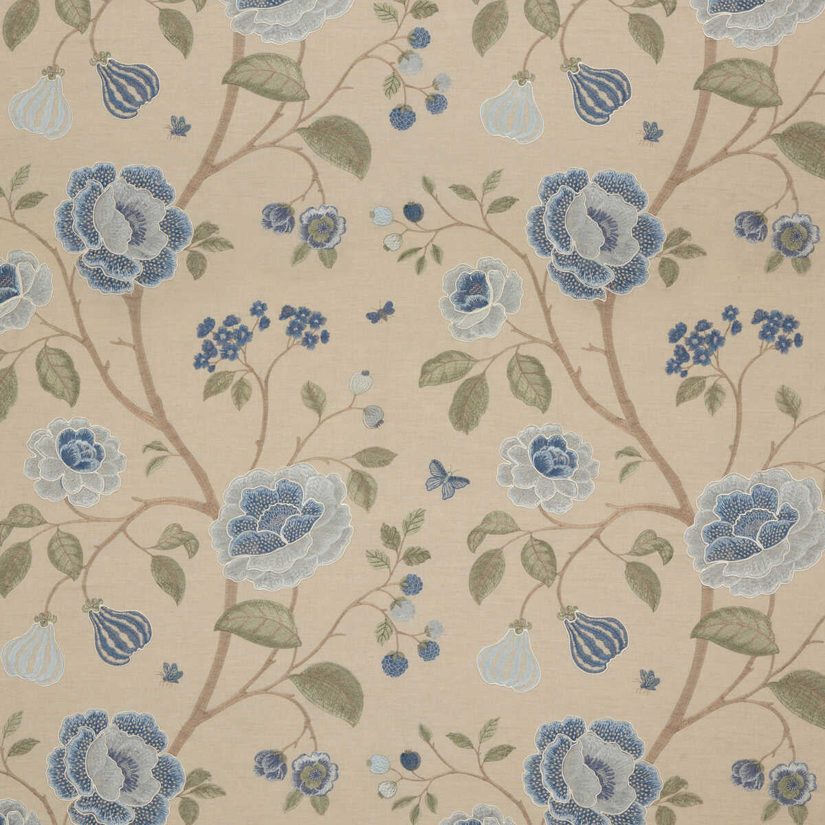 Lillington - Soft Blue - G P & J BAKER Fabric