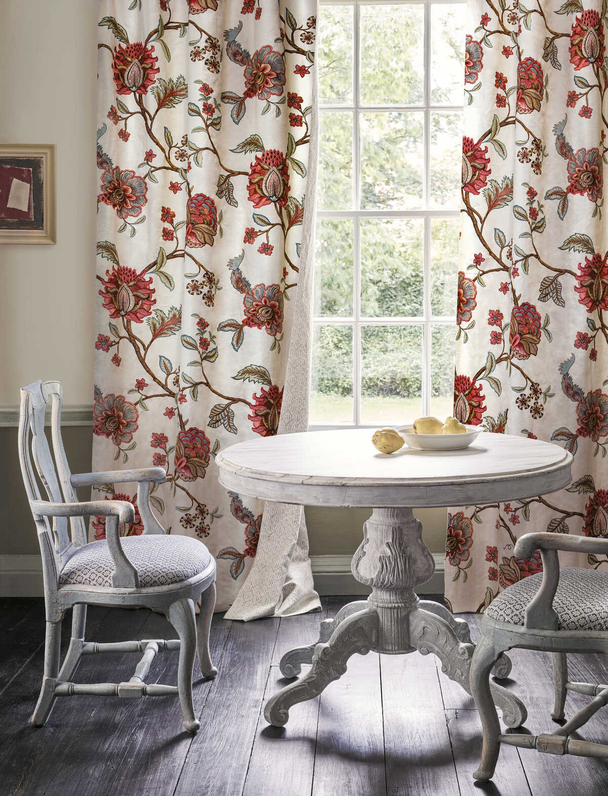 Sudbury - Red - G P & J BAKER Fabric