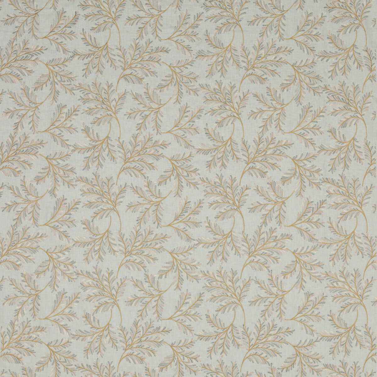 Bf109457150 Chelsea Fern Aqua Bronze G P J Baker Fabric