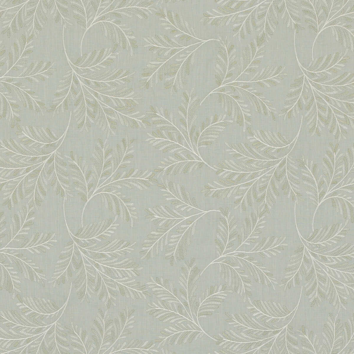 Chelsea Fern - Aqua - G P & J BAKER Fabric