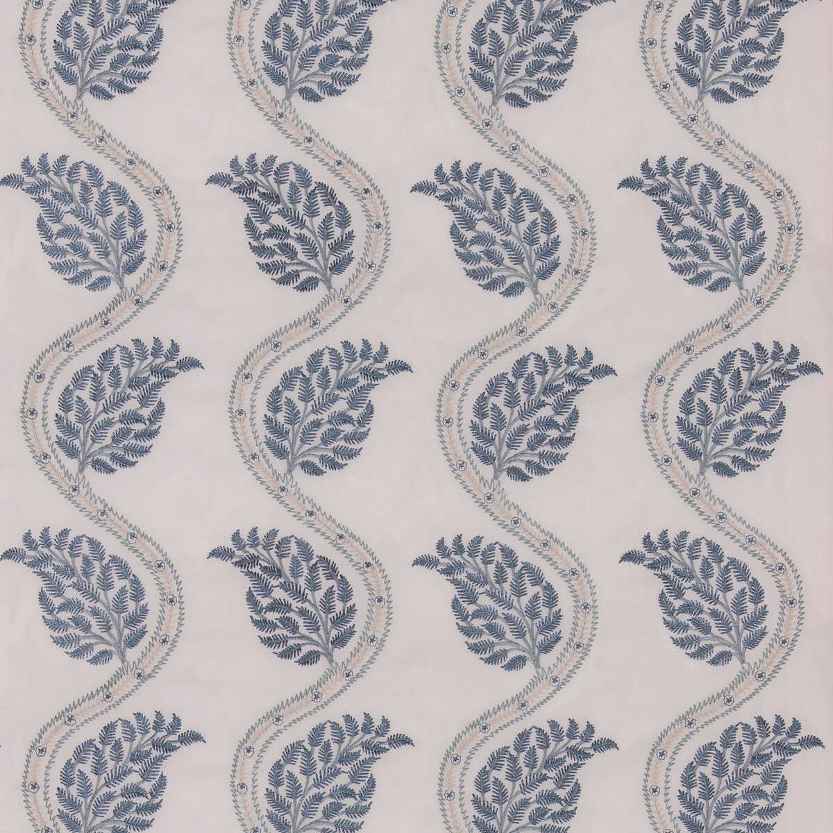 Filkins - Blue - G P & J BAKER Fabric