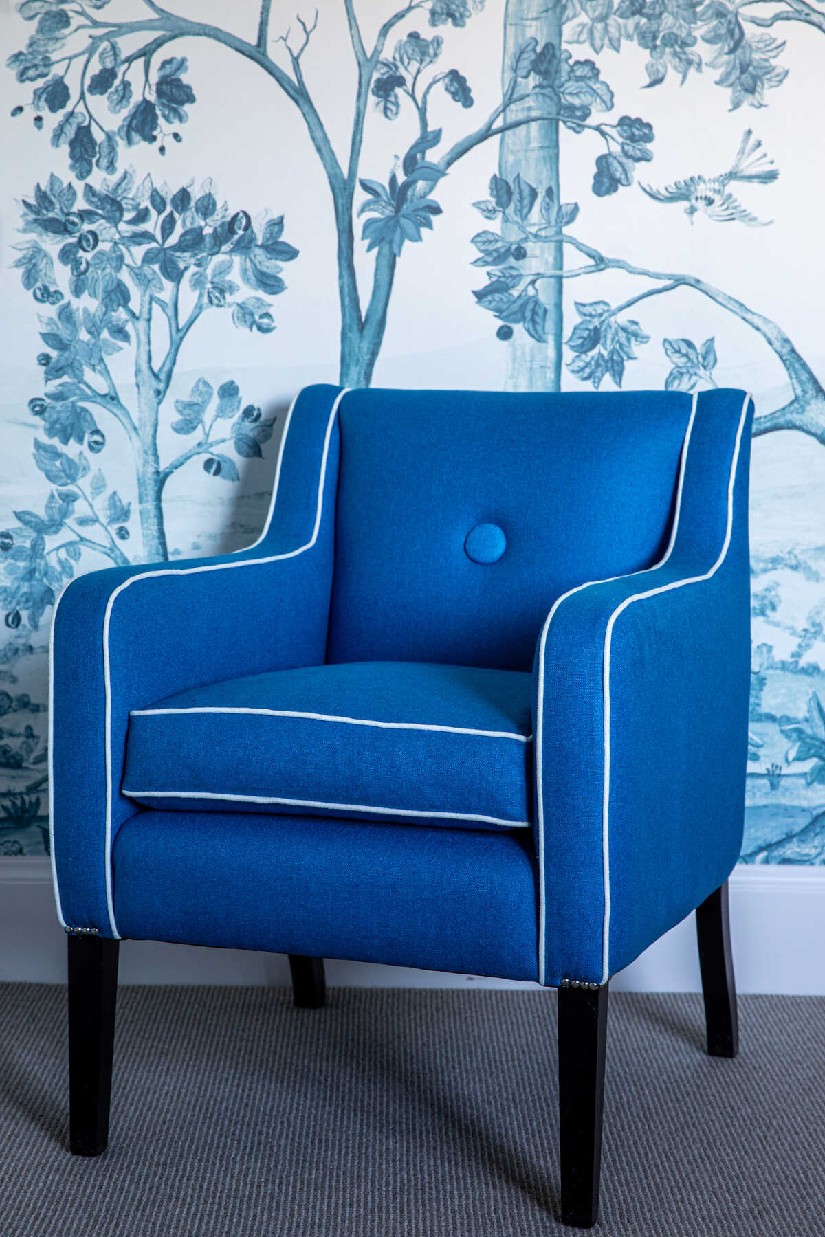 Kit'S Linen - Sky Blue - G P & J BAKER Fabric
