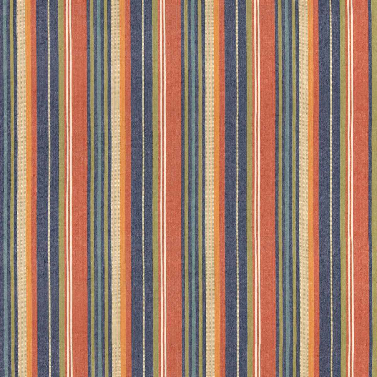 Bf1108250 Petra Stripe Red Blue G P J Baker Fabric