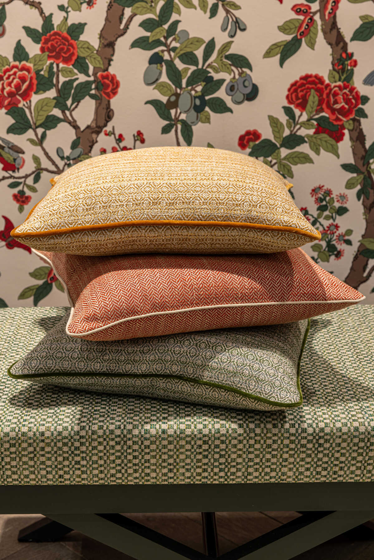 Saxon - Green - G P & J BAKER Fabric