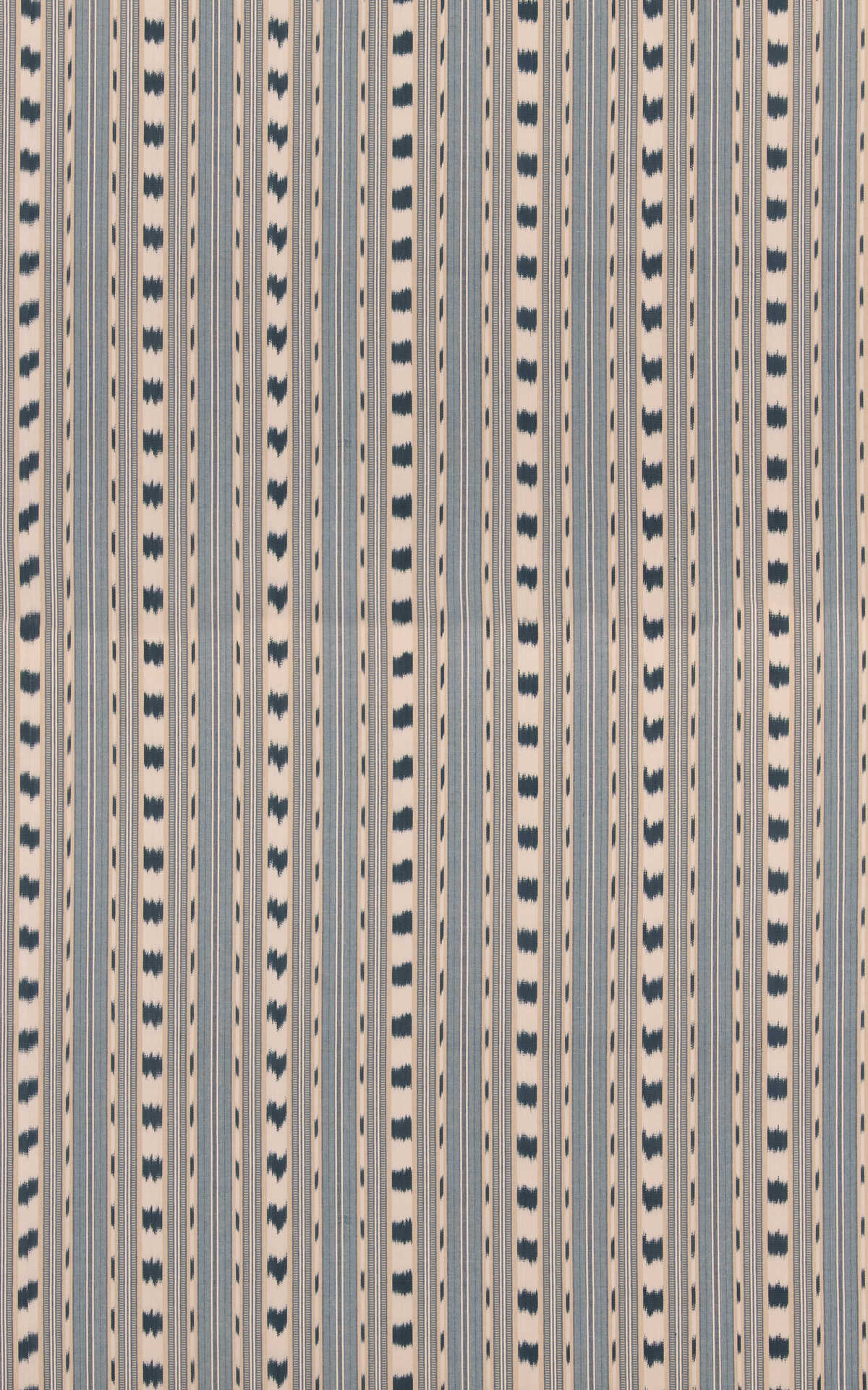 Basil Stripe - Blue - G P & J BAKER Fabric