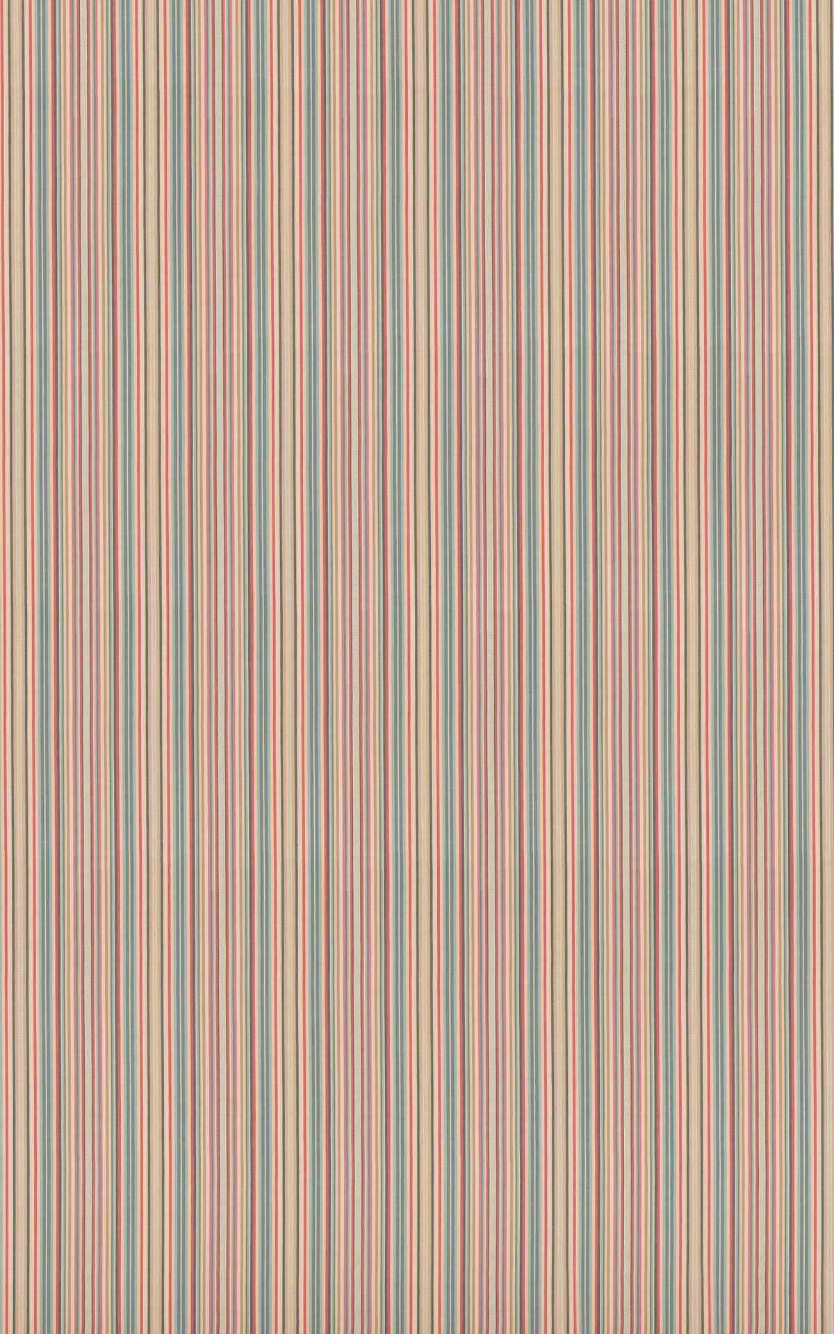 Bf1111720 Luna Stripe Teal Red G P J Baker Fabric