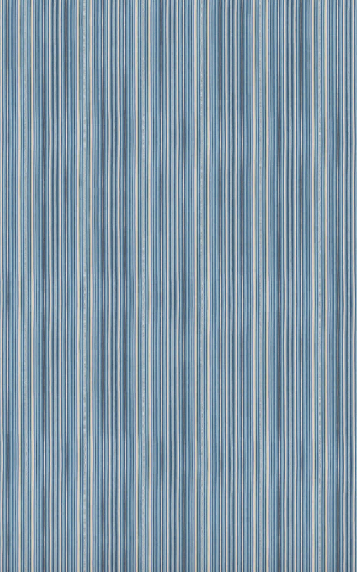 Luna Stripe - Blue - G P & J BAKER Fabric
