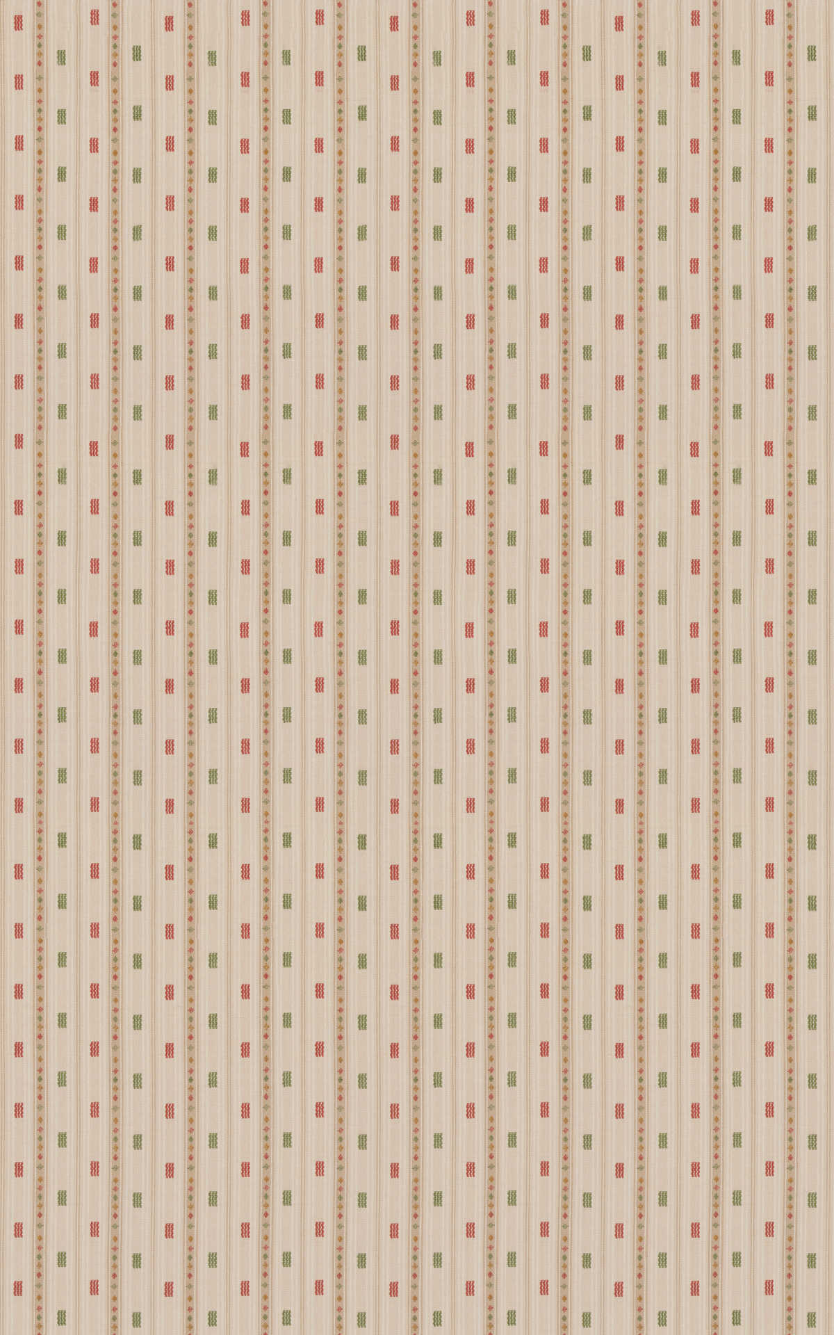 Tradewind - Red/Green - G P & J BAKER Fabric
