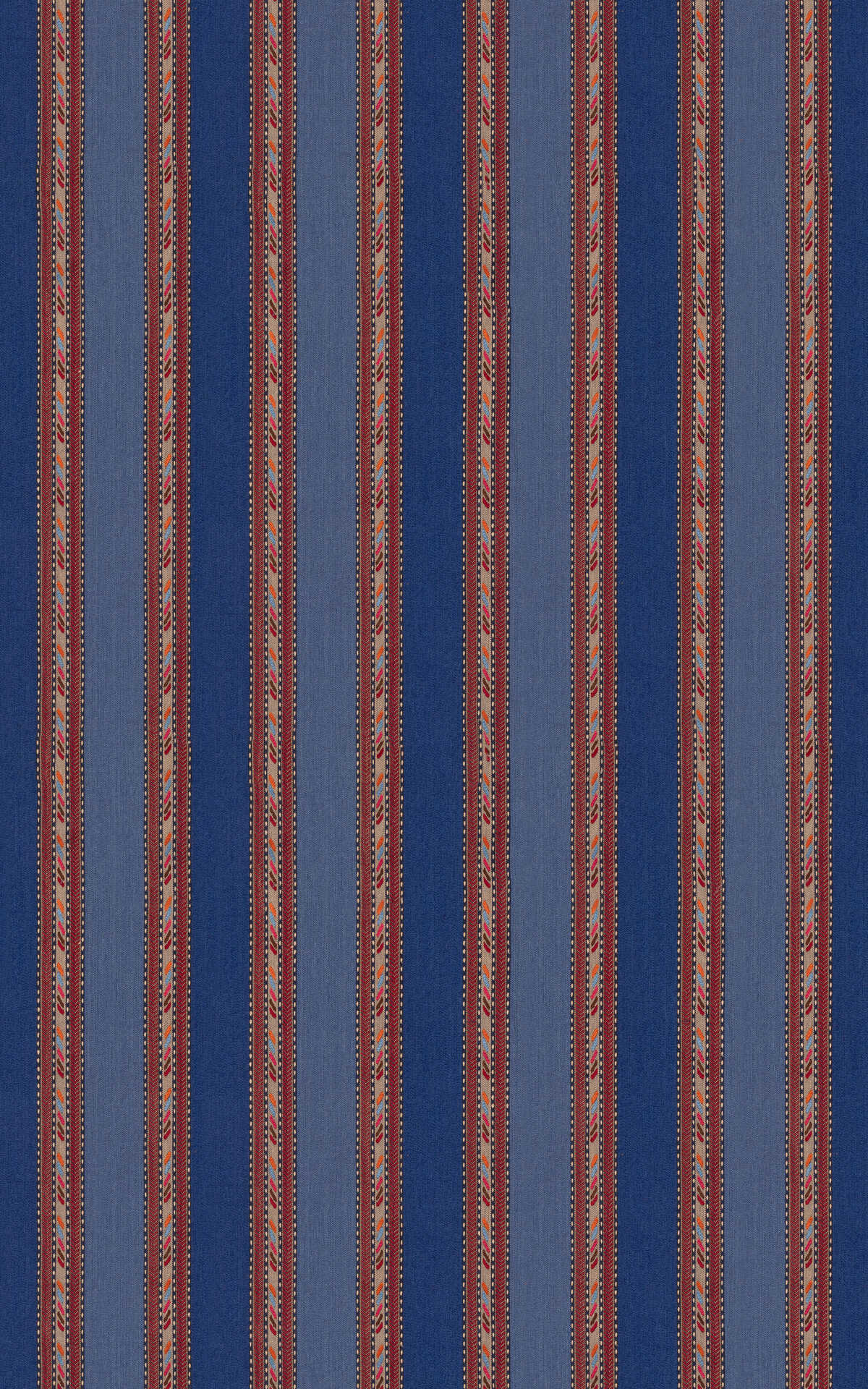 Zephyr - Blue - G P & J BAKER Fabric