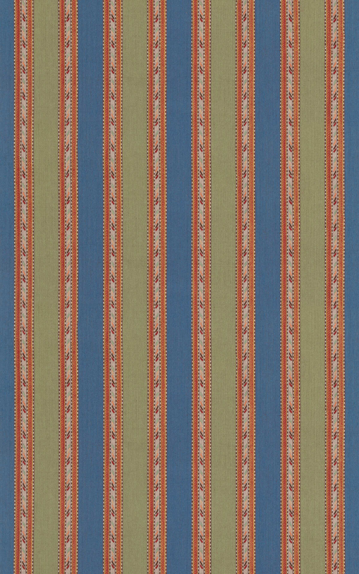 Zephyr - Blue/Green - G P & J BAKER Fabric