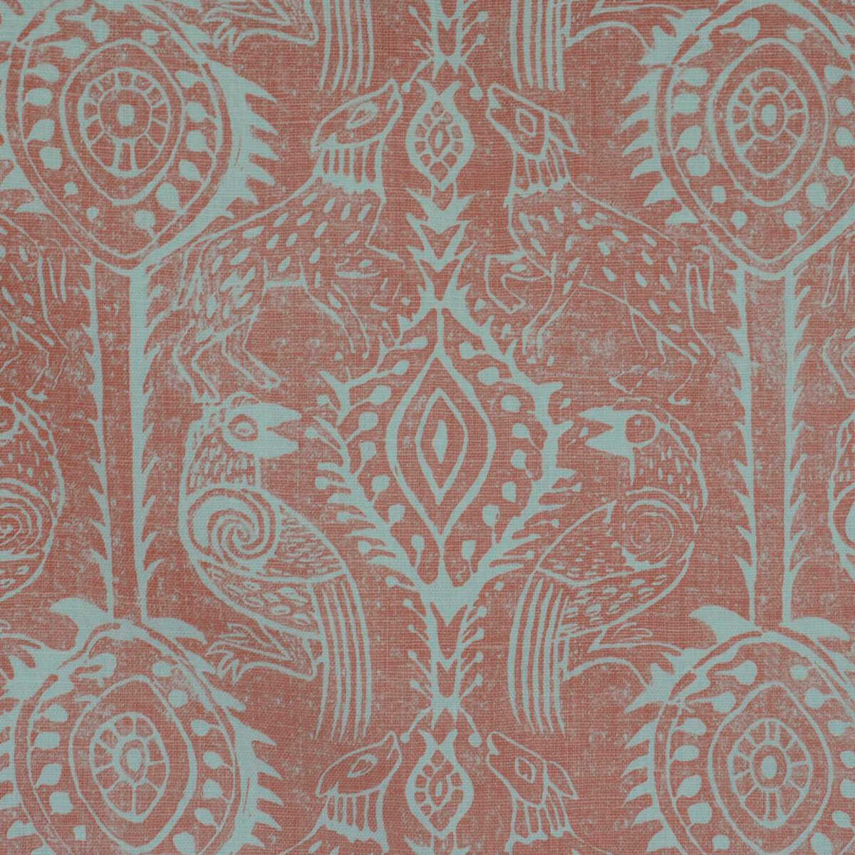 Beasties - Coral - LEE JOFA Fabric