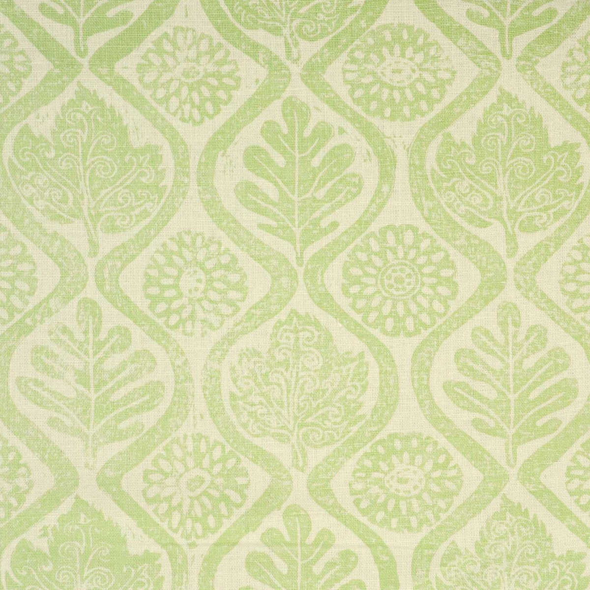 Oakleaves - Lime - LEE JOFA Fabric