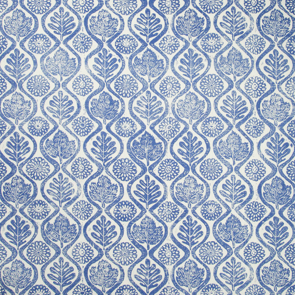 Oakleaves - Azure - LEE JOFA Fabric