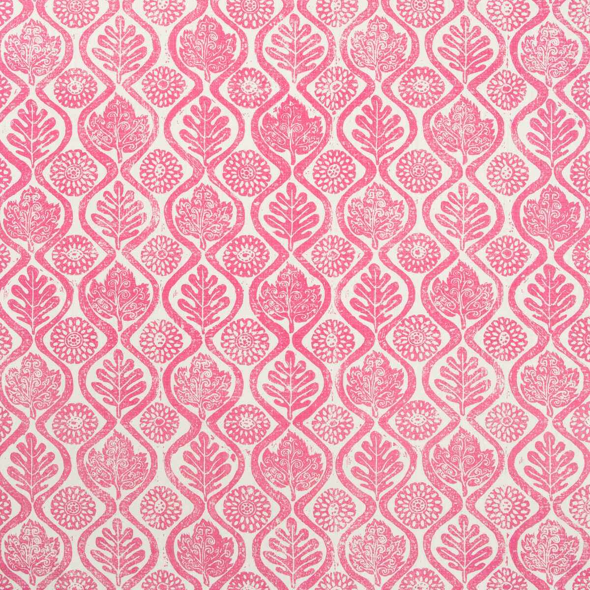 Bfc351470 Oakleaves Fuschia Lee Jofa Fabric