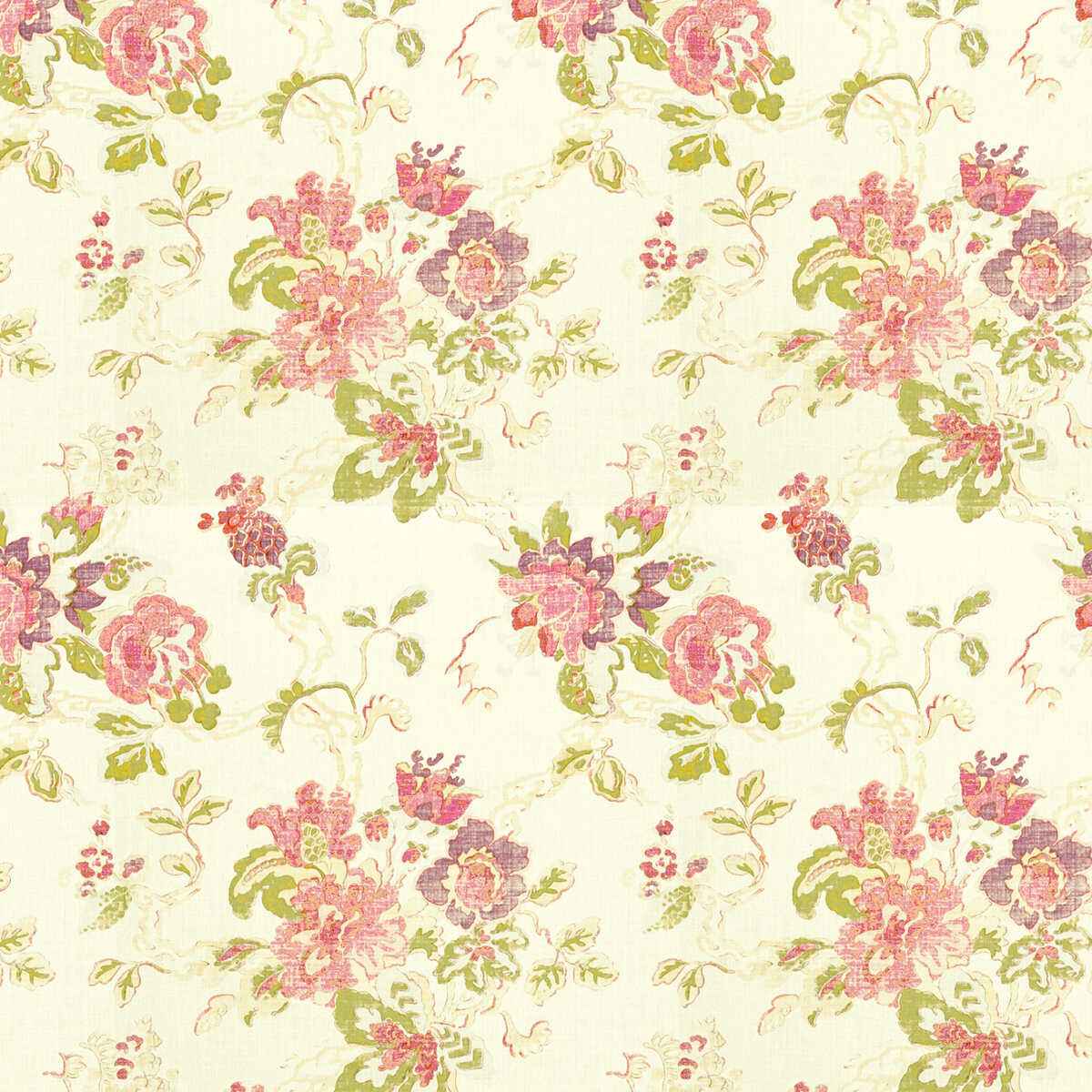 Bfc35209100 Parnham Plum Moss Aqua Lee Jofa Fabric