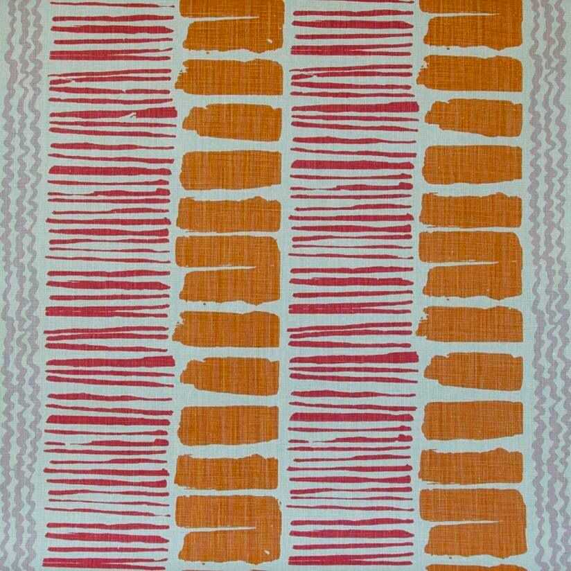 Saltaire - Orange/Pink/Purple - LEE JOFA Fabric