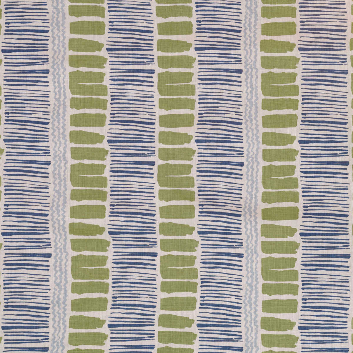 Saltaire - Lime/Indigo/Blue - LEE JOFA Fabric