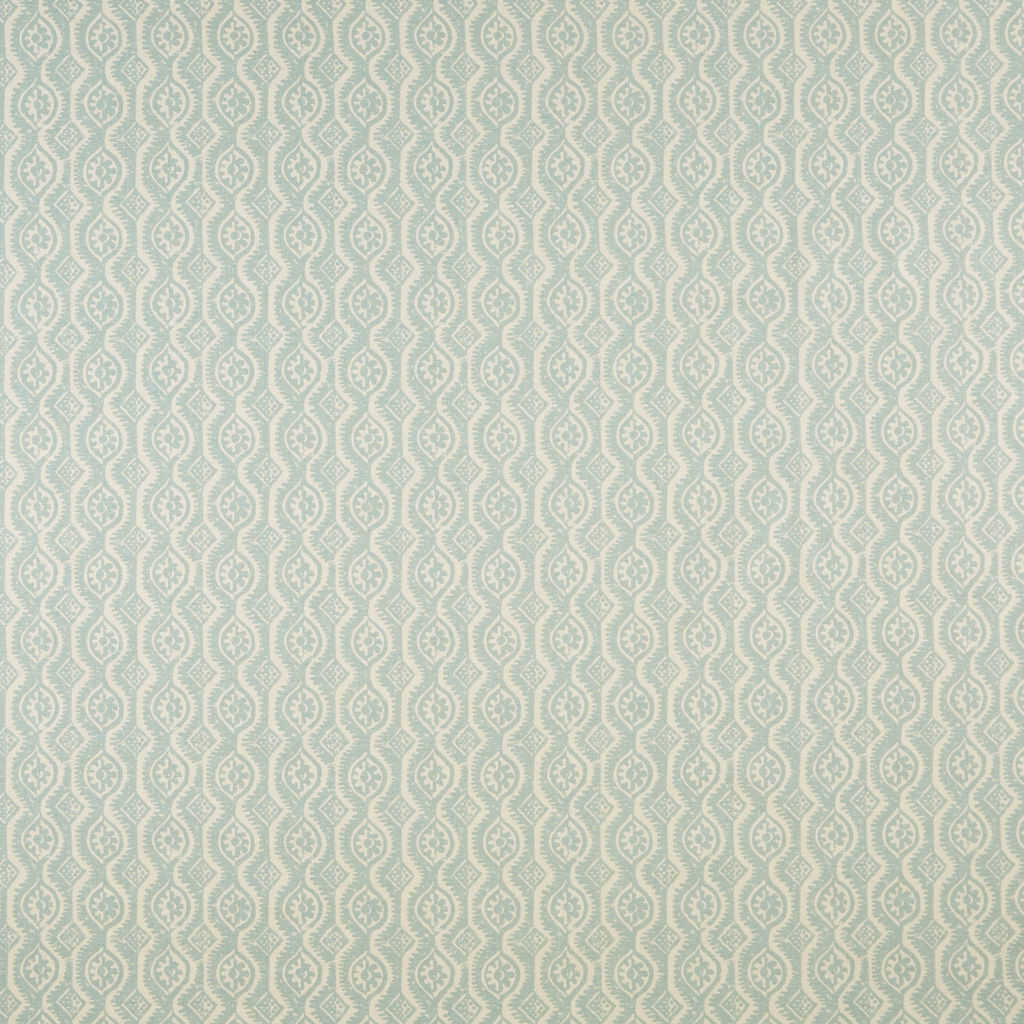Small Damask - Aqua - LEE JOFA Fabric