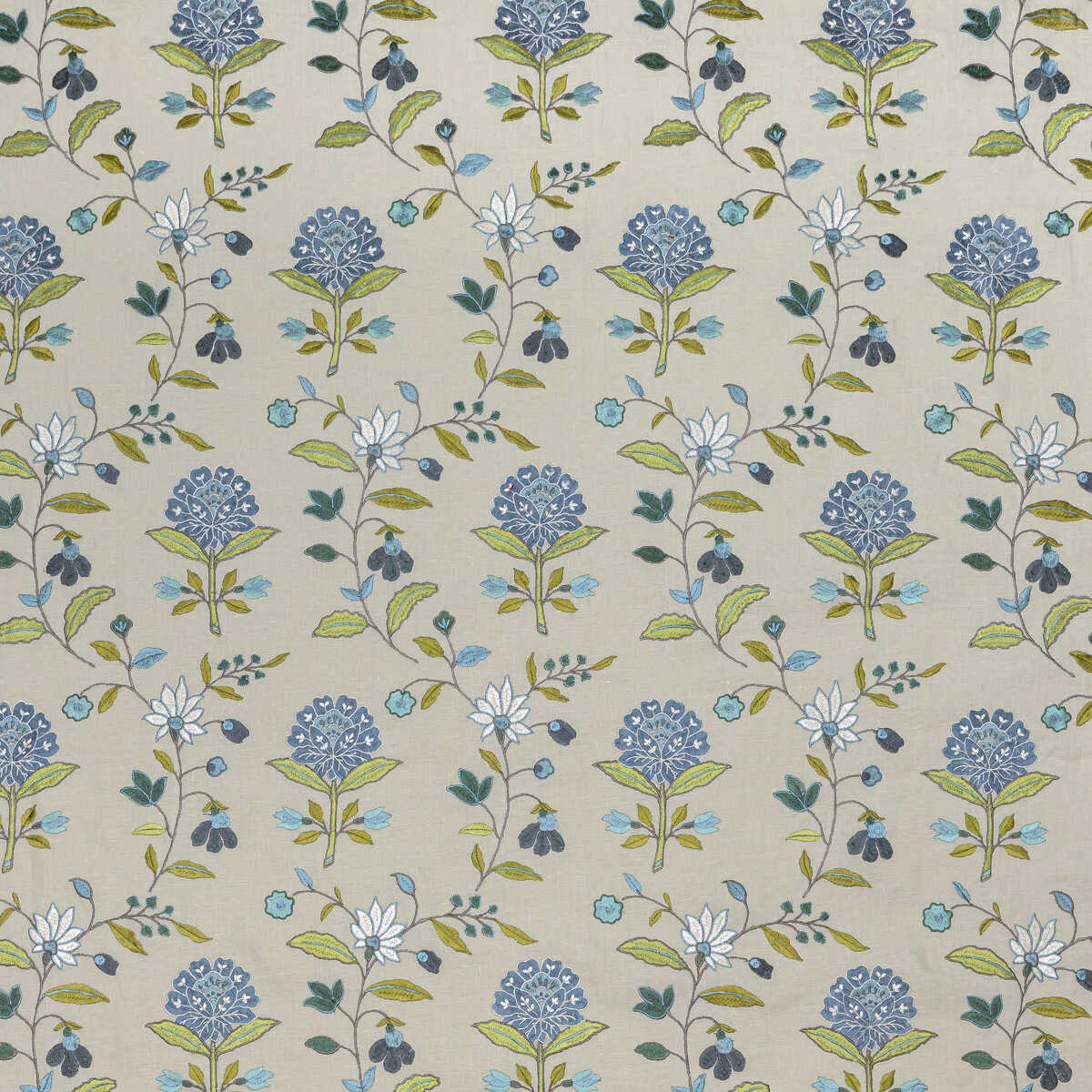 Kalla - Blue/Green - LEE JOFA Fabric
