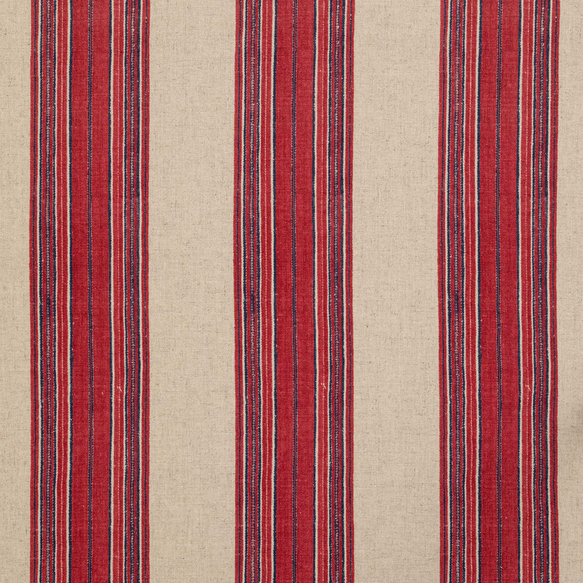 Mifflin Stripe - Red - LEE JOFA Fabric
