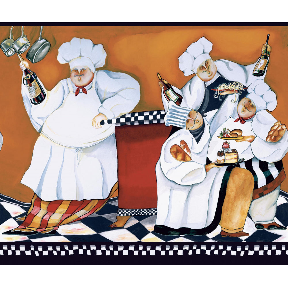 chefs-a-cookin-wallpaper-border-rust-york-wallcoverings-bg1680bd