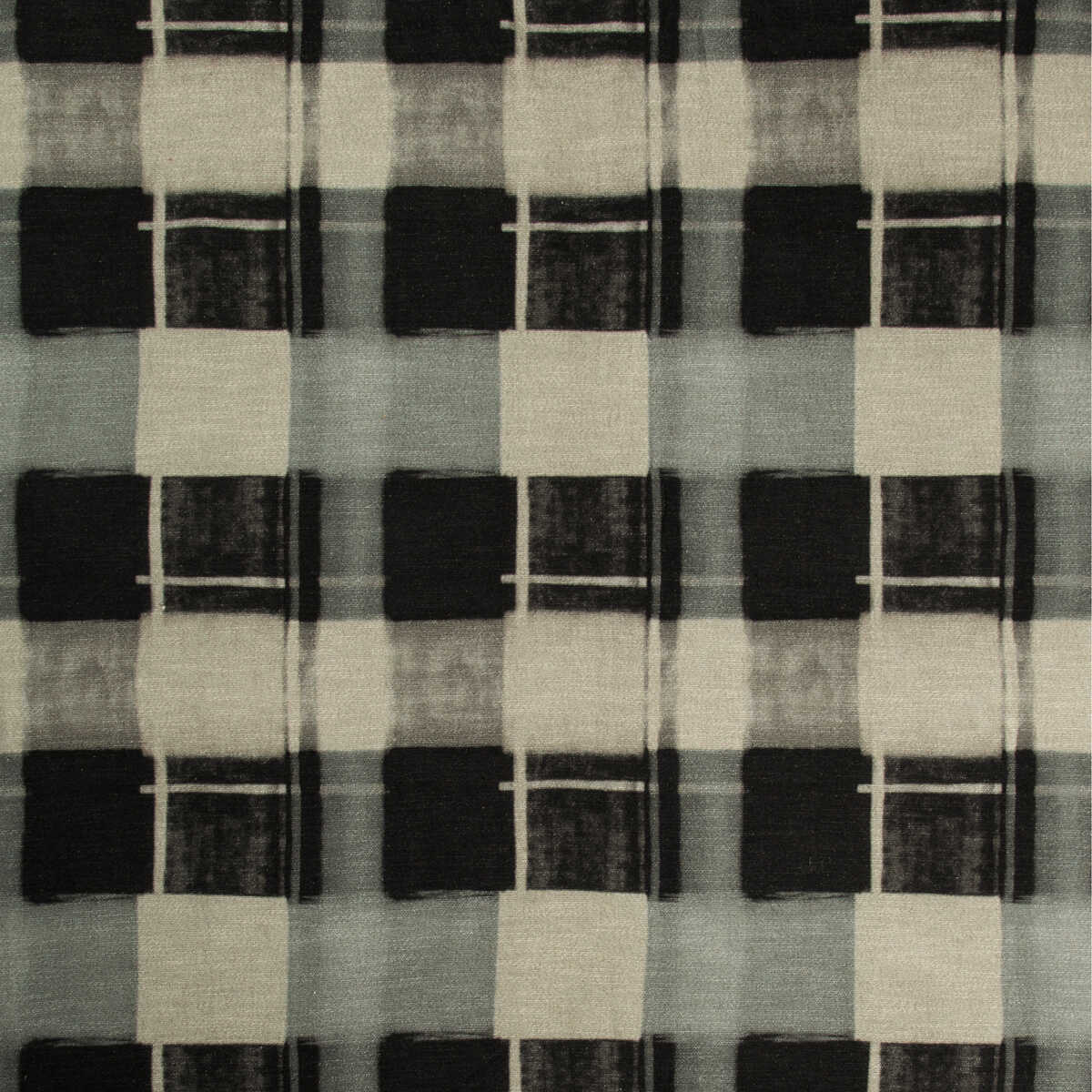 Blockaded - Kohl - KRAVET DESIGN Fabric