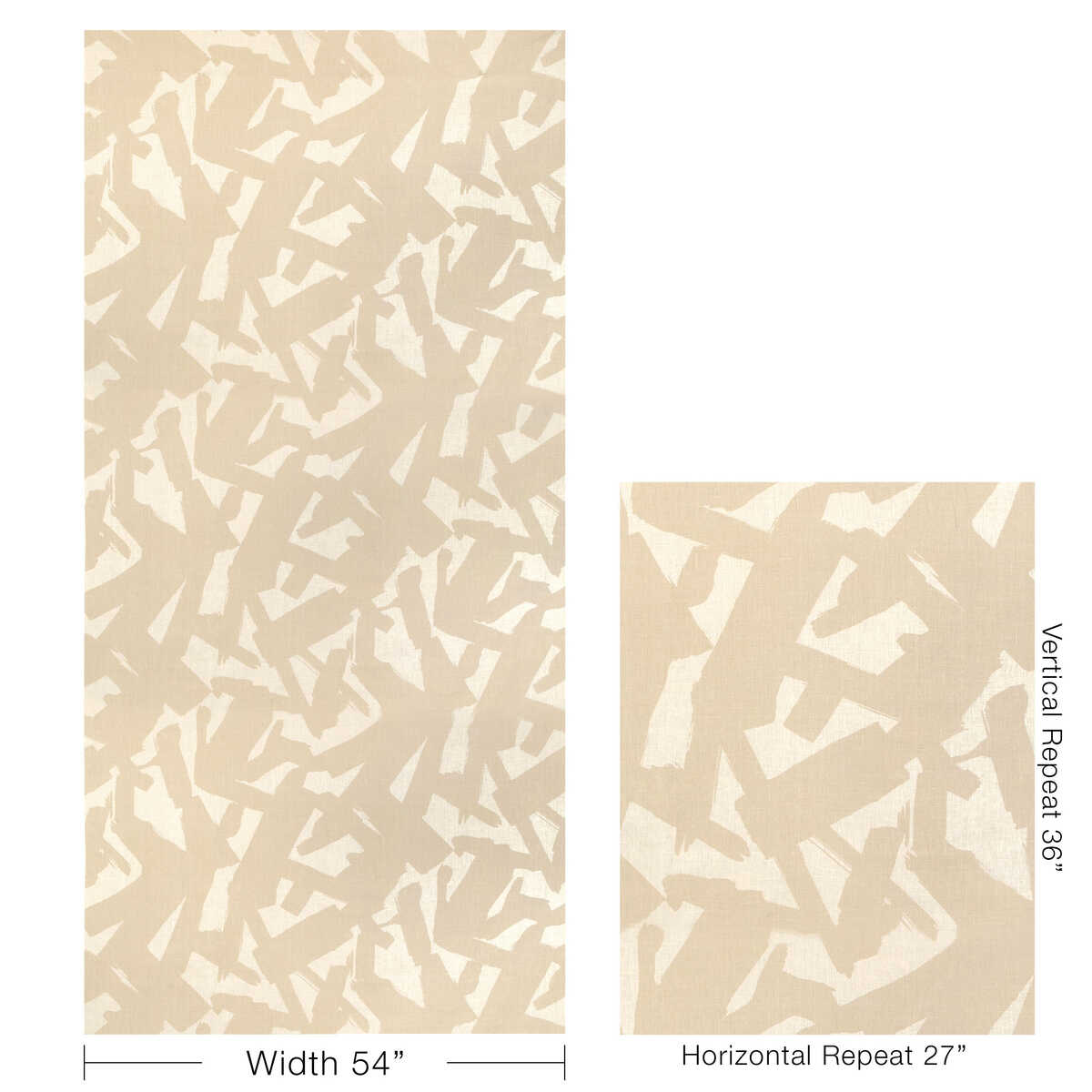 Bold Lines - Stone - KRAVET COUTURE Fabric