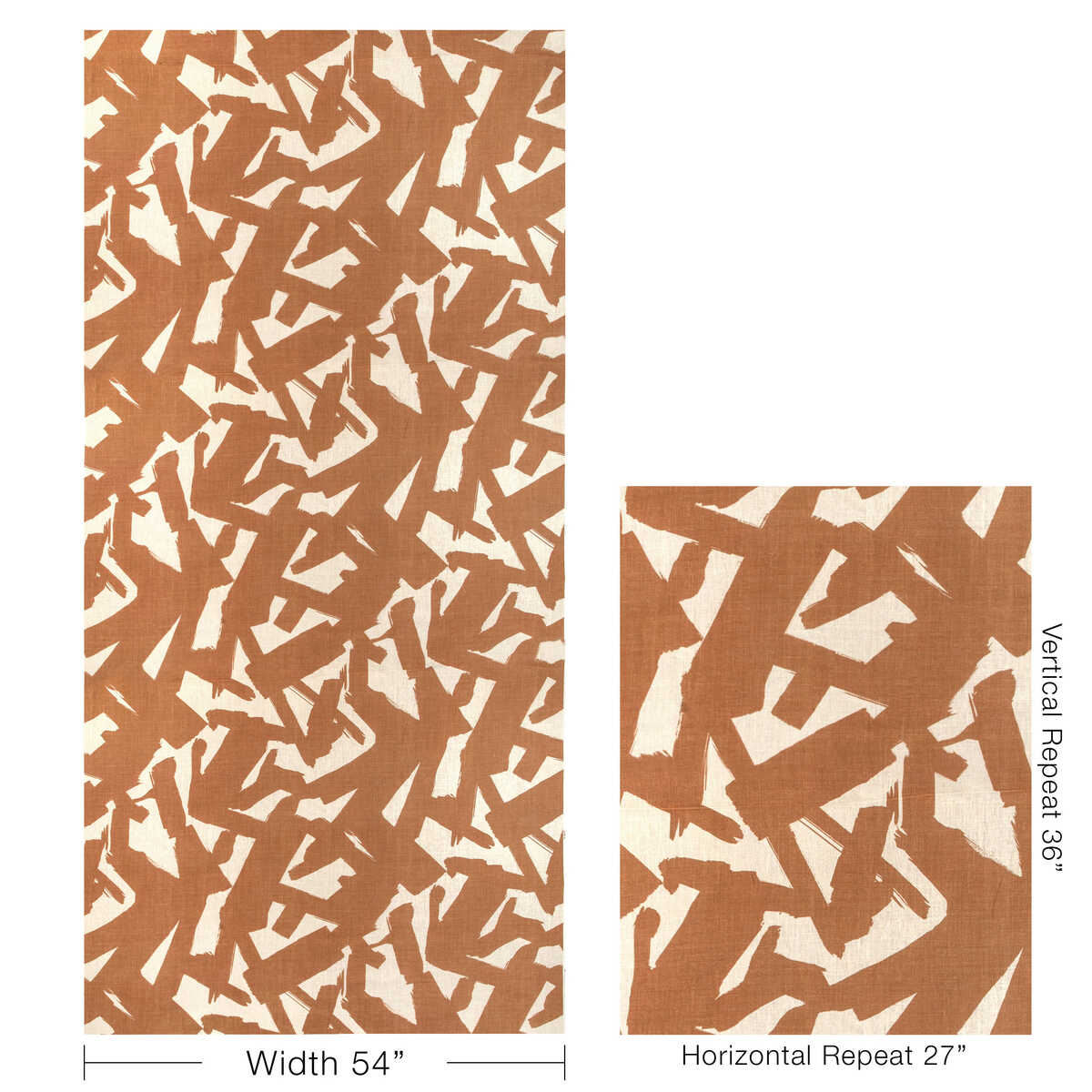 Bold Lines - Clay - KRAVET COUTURE Fabric