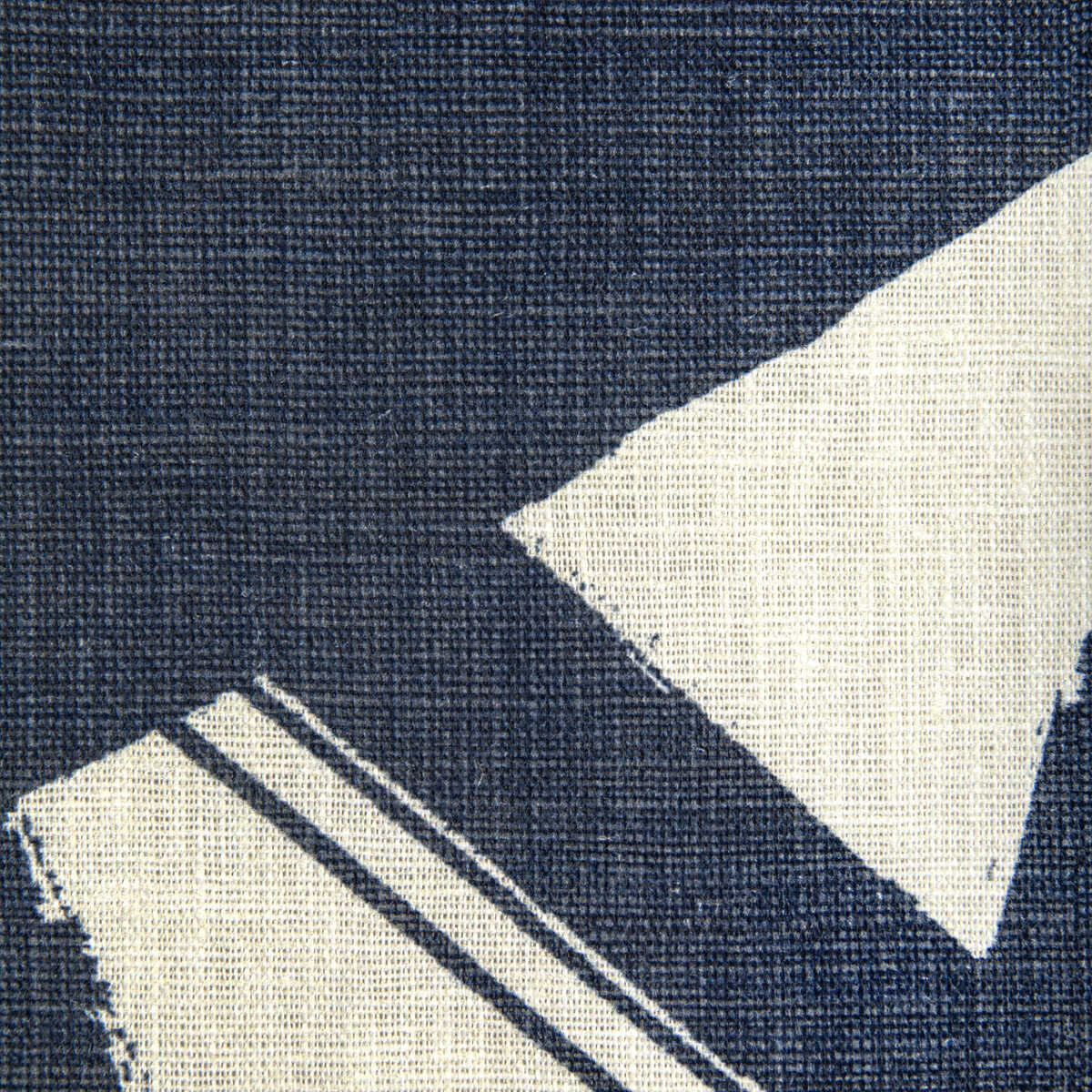 Bold Lines - Indigo - KRAVET COUTURE Fabric