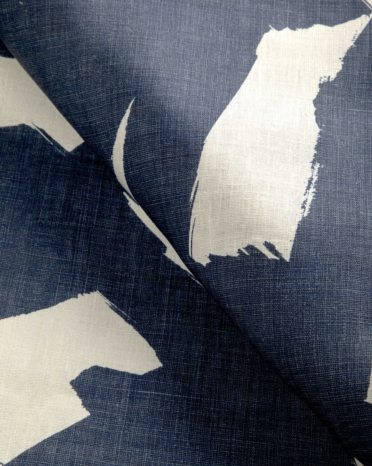 Bold Lines - Indigo - KRAVET COUTURE Fabric