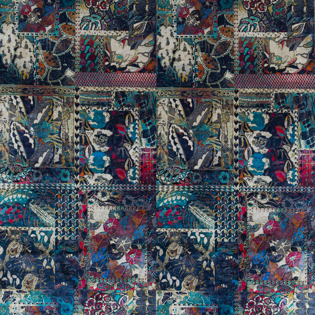 Barcelona - Indigo - G P & J BAKER Fabric