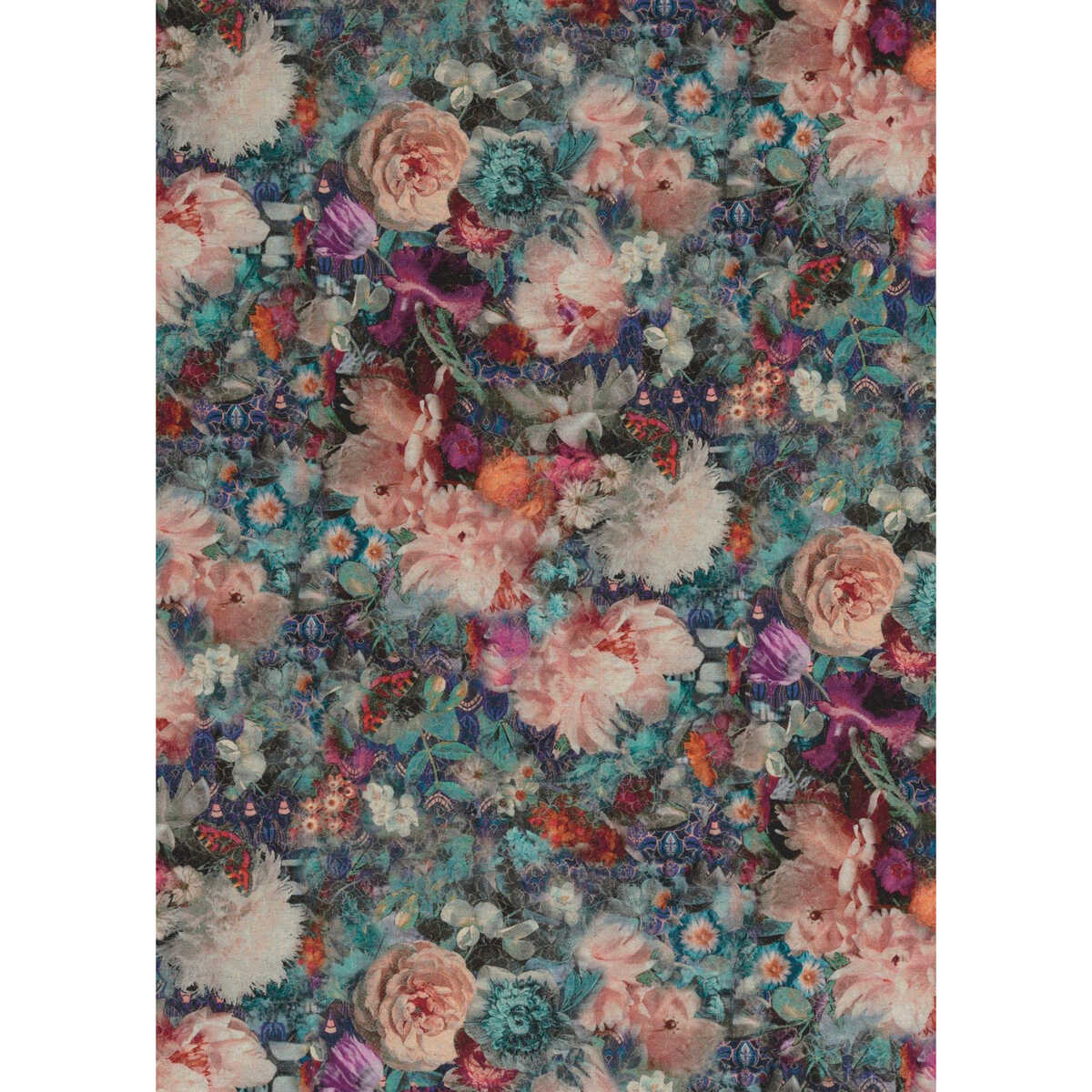 Royal Garden Linen - Jewel - G P & J BAKER Fabric