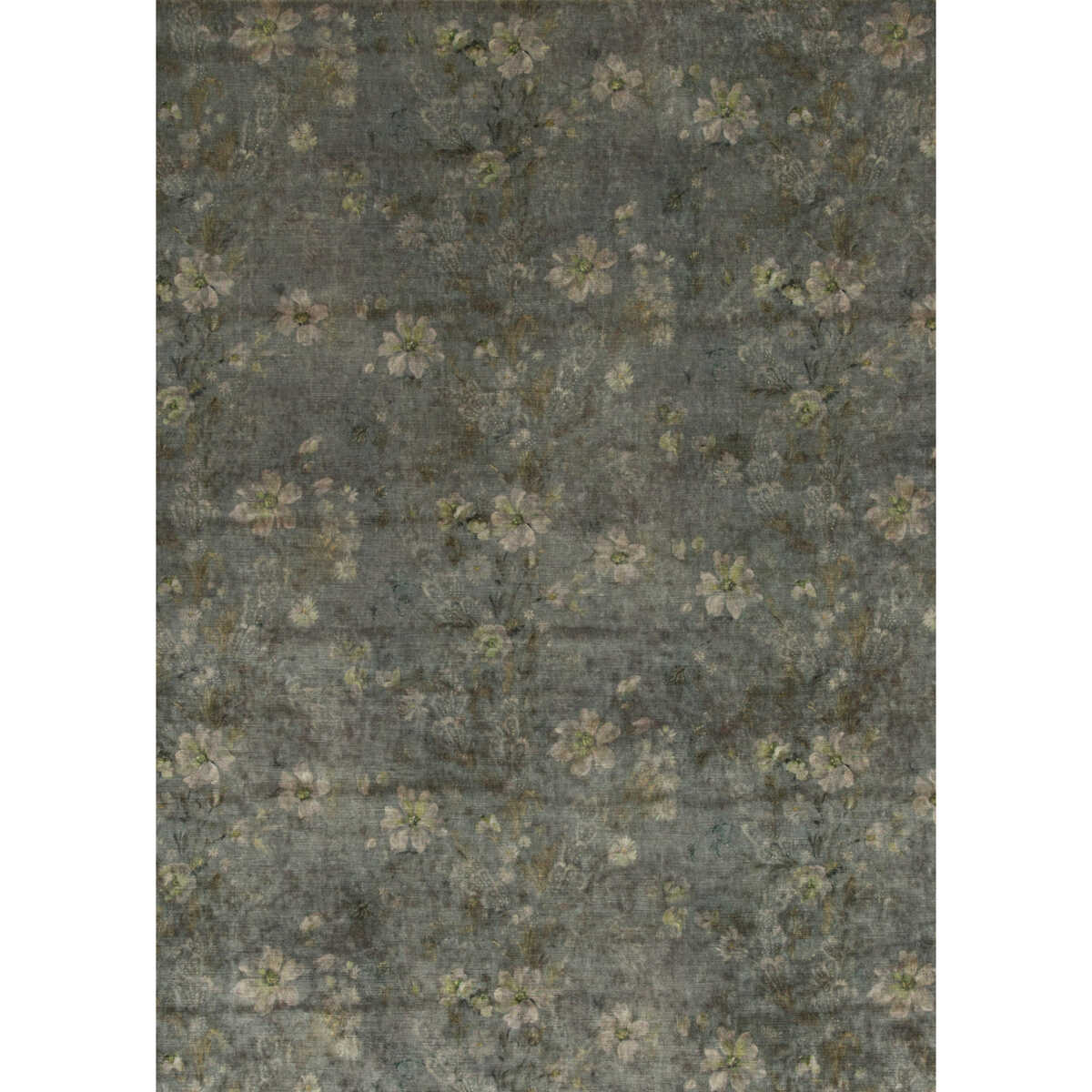 Queen'S Garden Velvet - Verdigris - G P & J BAKER Fabric