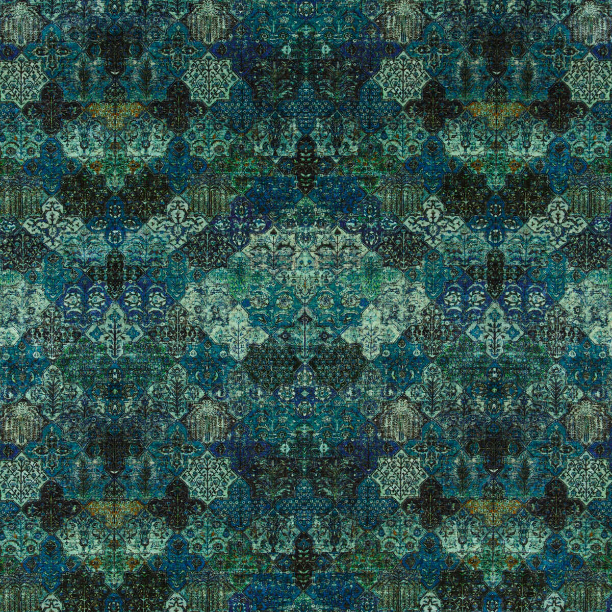 Sampul - Peacock - G P & J BAKER Fabric