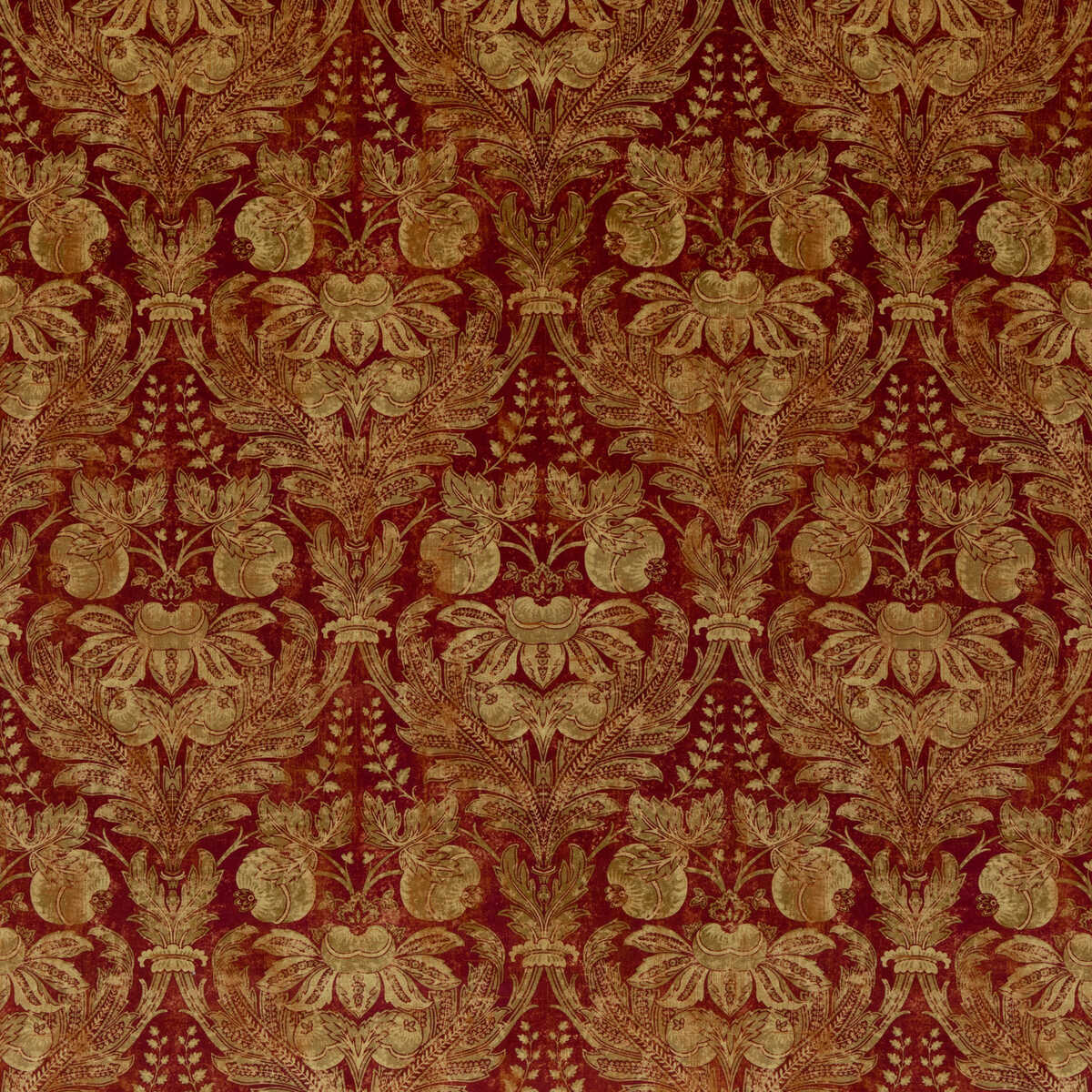 Lapura Velvet - Indian Red - G P & J BAKER Fabric